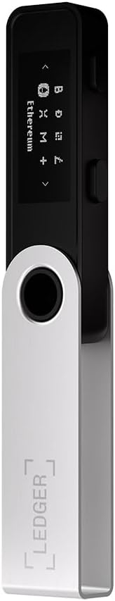 Ledger Nano S Plus Crypto Hardware Wallet (Matte Black) - Safeguard your crypto, NFTs and tokens (For Desktop and Android only)