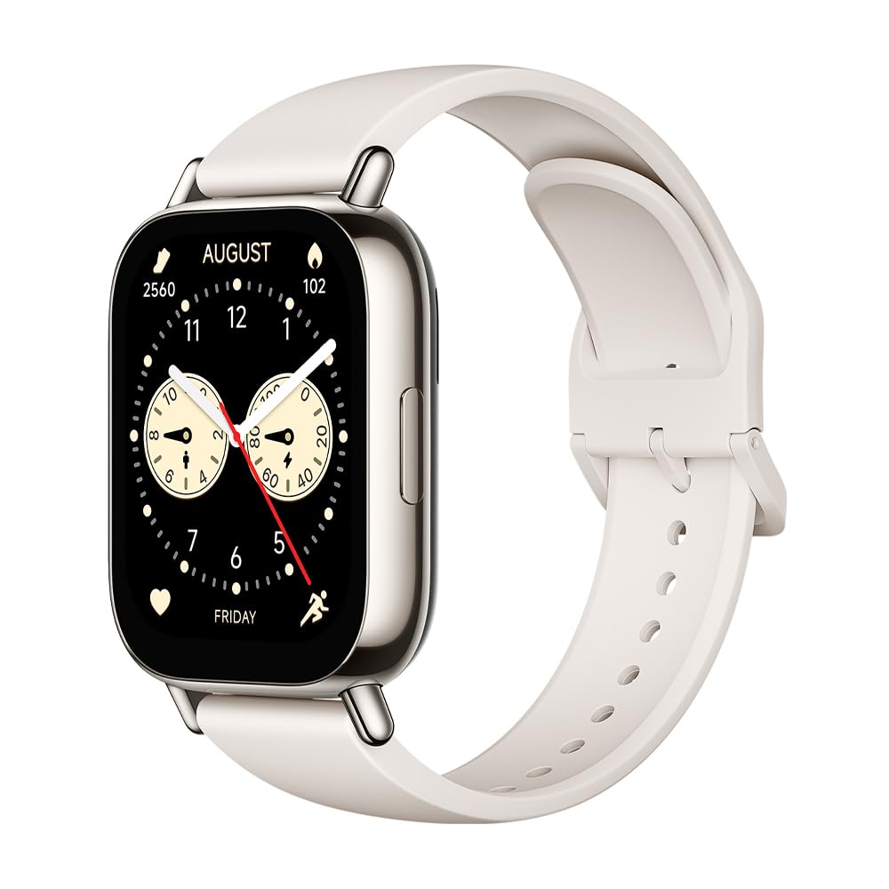 Xiaomi Redmi Watch 5 Active Matte Silver|Smartwatch| 2.0" LCD display, Long battery life, Bluetooth calling, Noise reduction, Health tracking, 5ATM waterproof, 18 days battery life