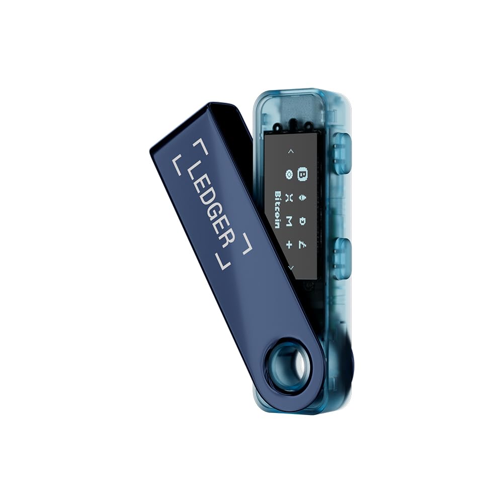 Ledger Nano S Plus Crypto Hardware Wallet (Matte Black) - Safeguard your crypto, NFTs and tokens (For Desktop and Android only)