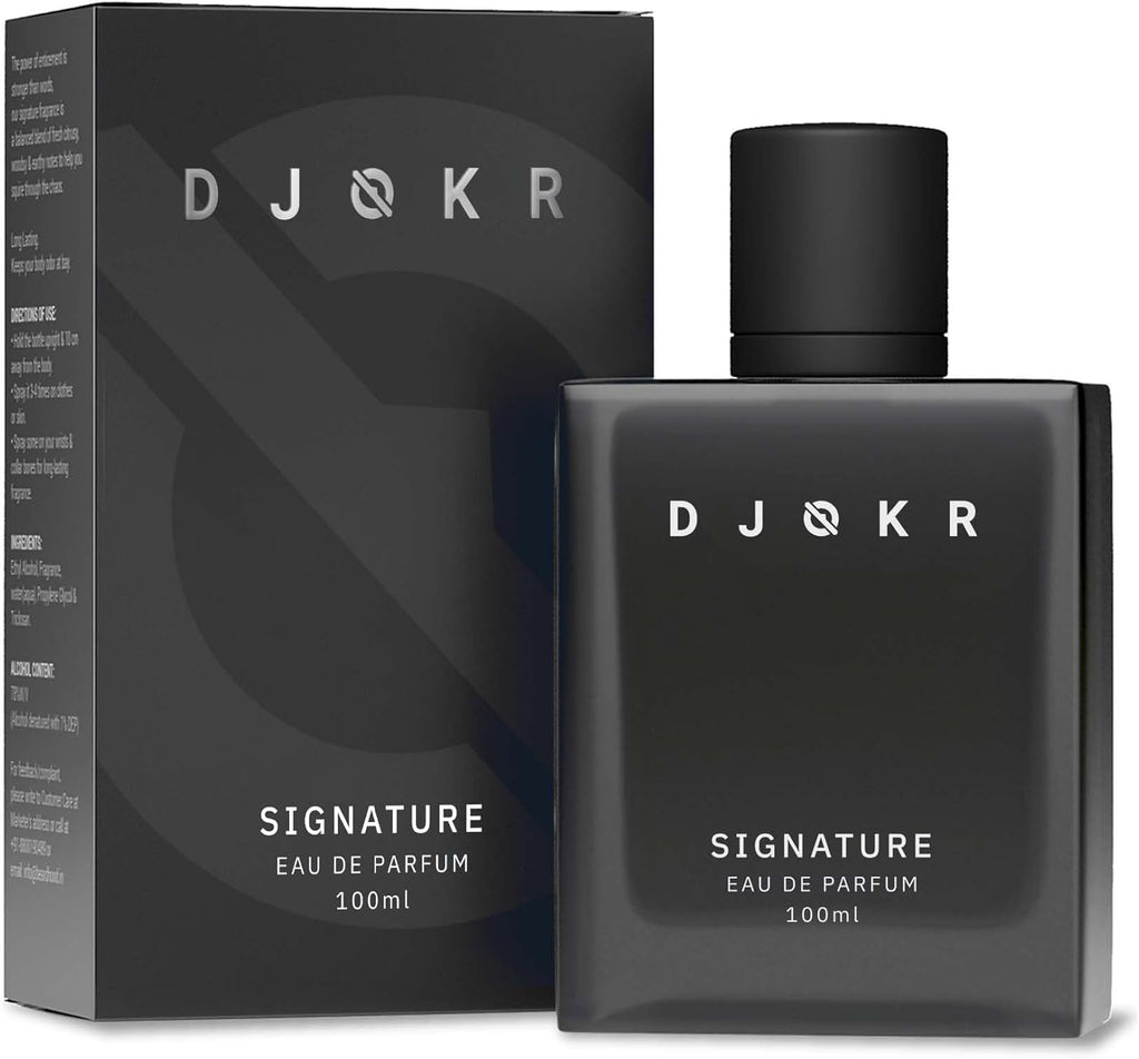 DJOKR Signature Perfume For Men 100 ml | Eau De Parfum | Premium Luxury Long Lasting Fragrance Spray