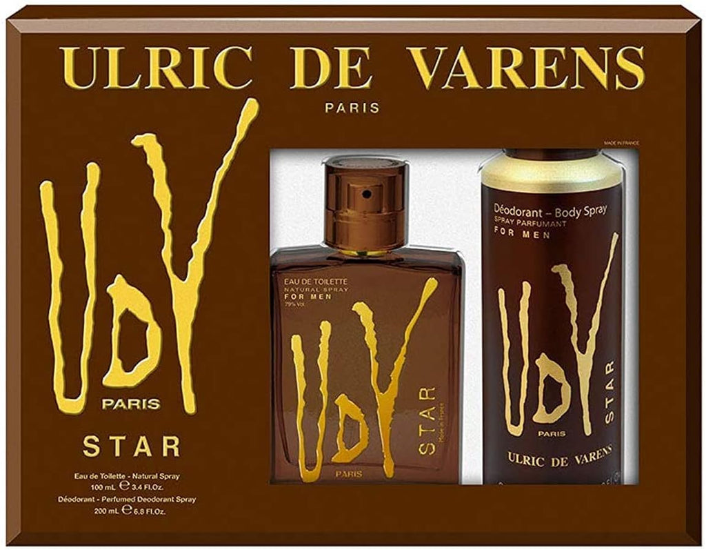 UDV STAR COFFRET EDT 100ML + DEO 200ML