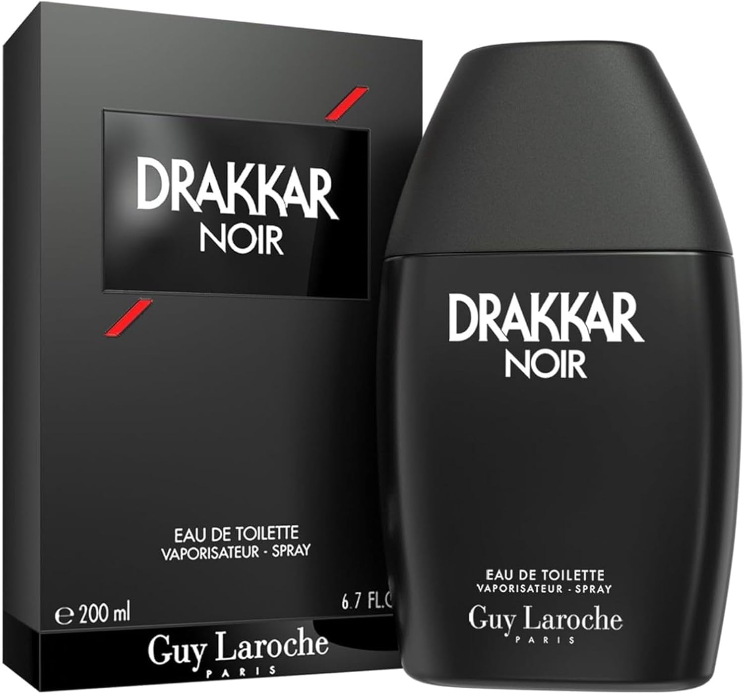 Guy Laroche Drakkar Noir - perfume for men, 200 ml - EDT Spray