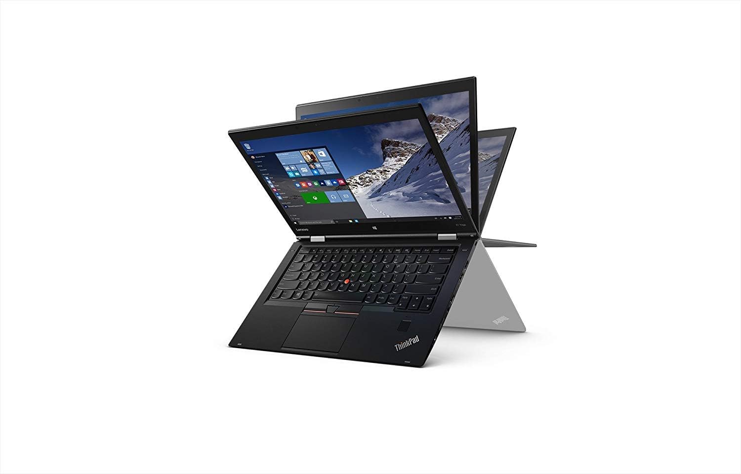 Lenovo ThinkPad X1 Yoga Gen 1 (1st Gen.) Renewed Business 2in1 Laptop/Tablet | intel Core i5-6th Gen. CPU | 8GB RAM | 256GB SSD | 14.1 inch Touchscreen 360° | Windows 10 Pro. | RENEWED