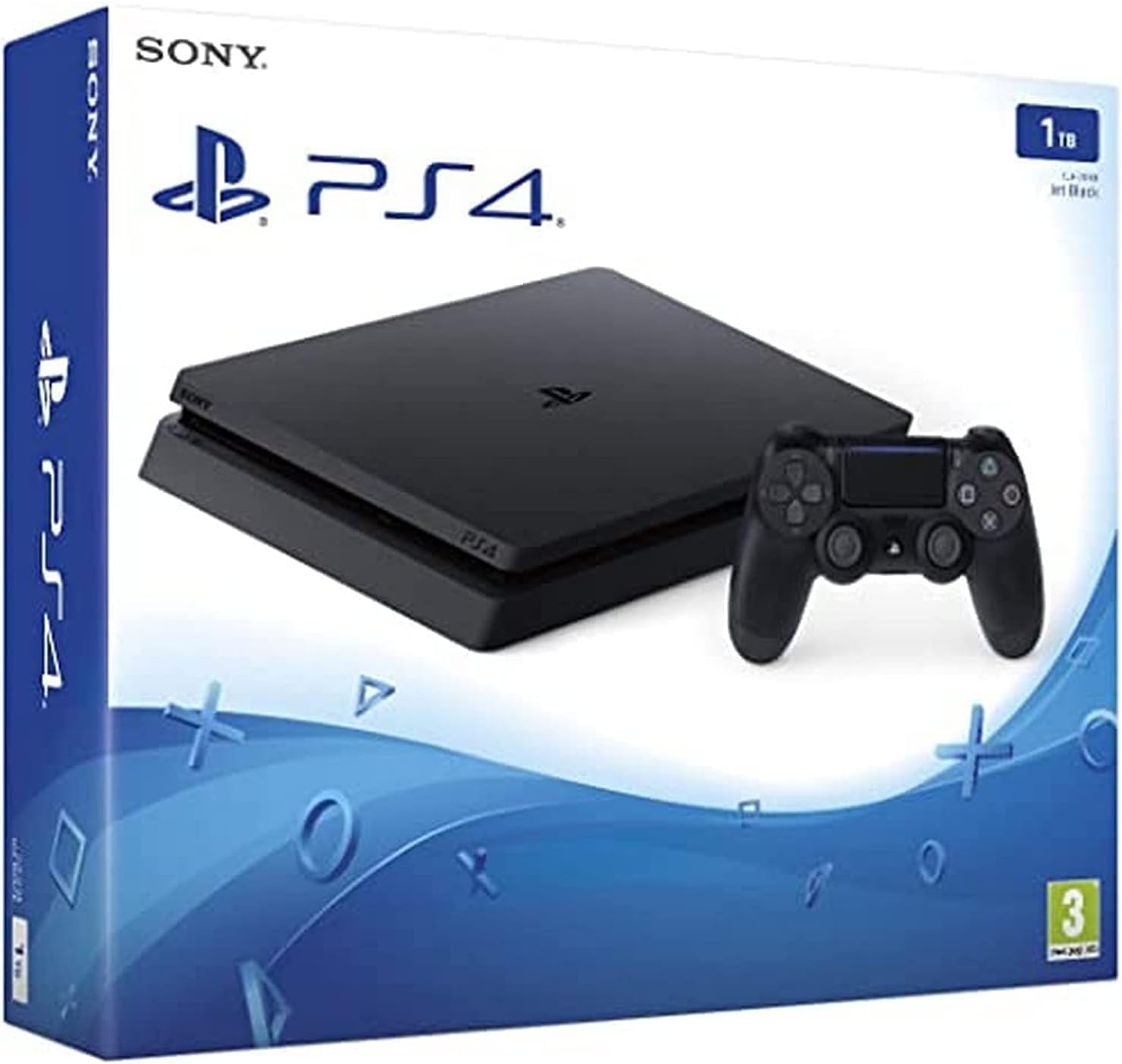 Sony PlayStation 4 1TB Console - Black (Renewed)