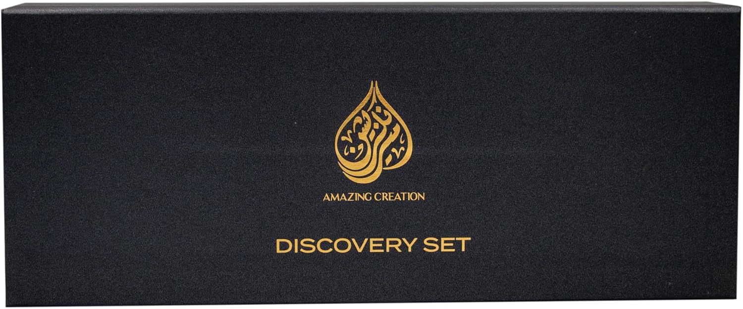 Amazing Creation Discovery Set, 20 Luxury Perfumes, 3ml EDP Vials, Black Gift Box
