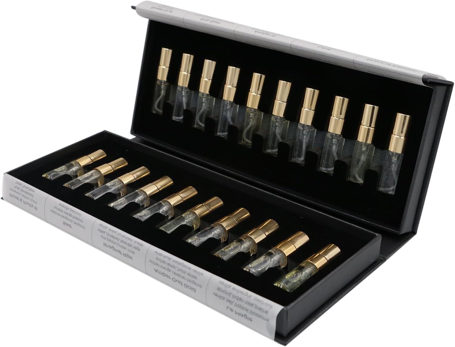 Amazing Creation Discovery Set, 20 Luxury Perfumes, 3ml EDP Vials, Black Gift Box
