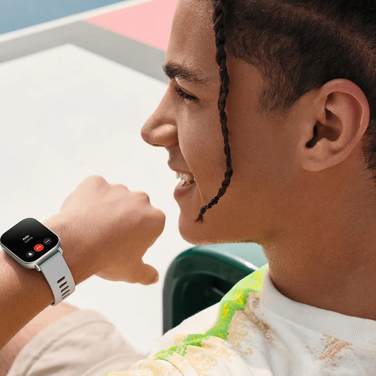 Xiaomi Redmi Watch 5 Active Matte Silver|Smartwatch| 2.0" LCD display, Long battery life, Bluetooth calling, Noise reduction, Health tracking, 5ATM waterproof, 18 days battery life