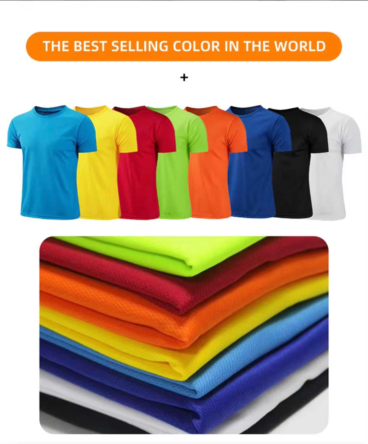 T-shirt de sport polyester