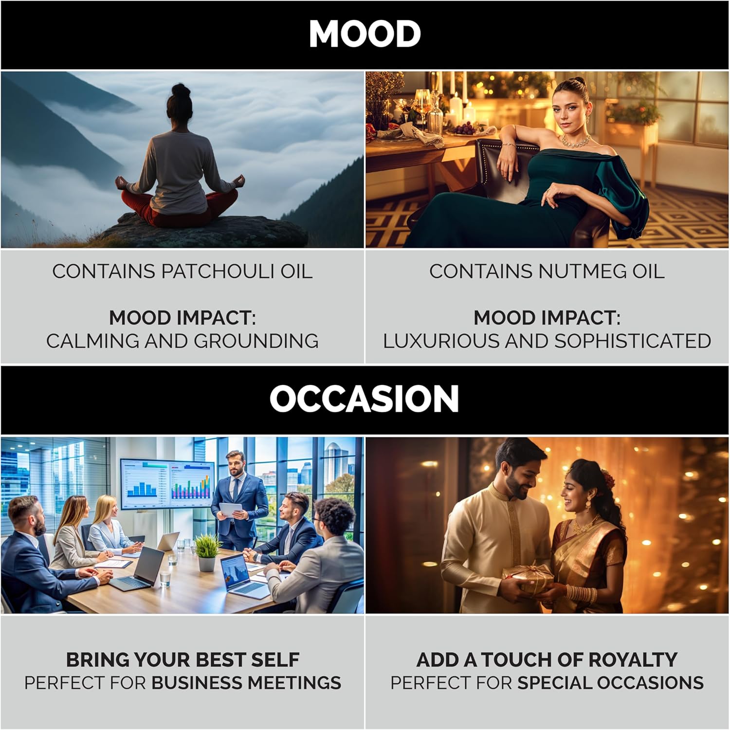 Maison de l'Avenir Eternal Oud - Unisex - Cologne for Men - Perfume for Women - Floral Oriental - with notes of Saffron, Rose and Oud - Long Lasting - Fine Niche Fragrance