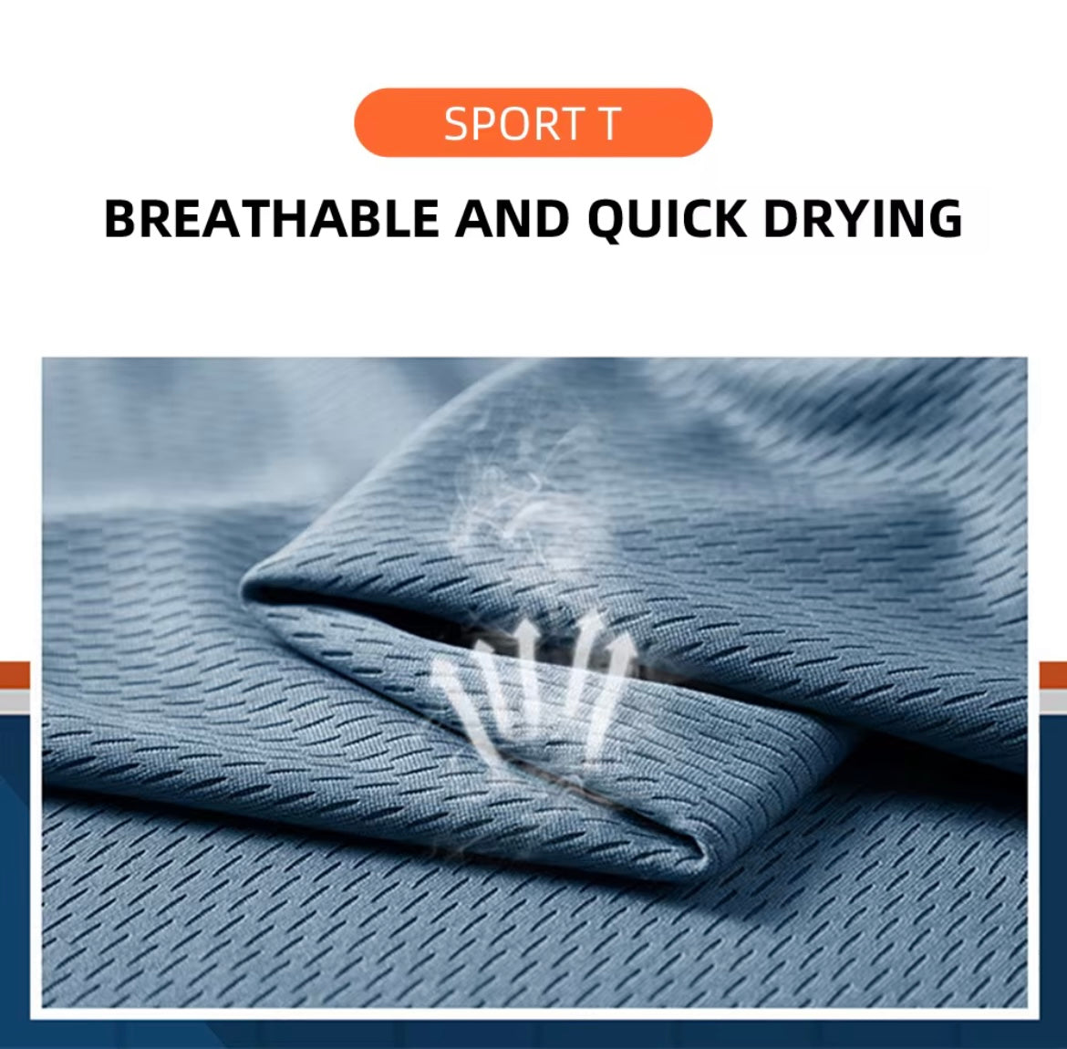 T-shirt de sport polyester