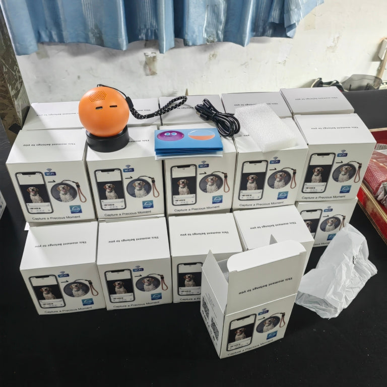 Lecteur vidéo en forme de boule de cristal – Affichage 3D avec son intégré