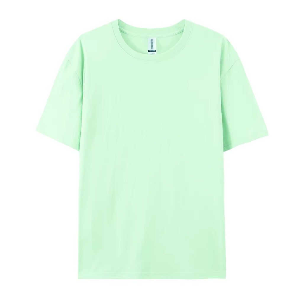 T-shirt vierge manches courtes  100 % coton