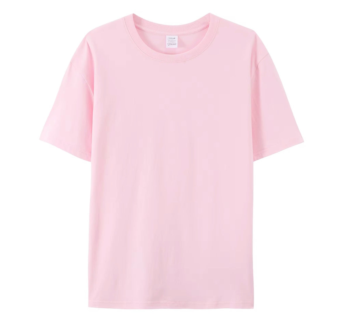 T-shirt vierge manches courtes  100 % coton