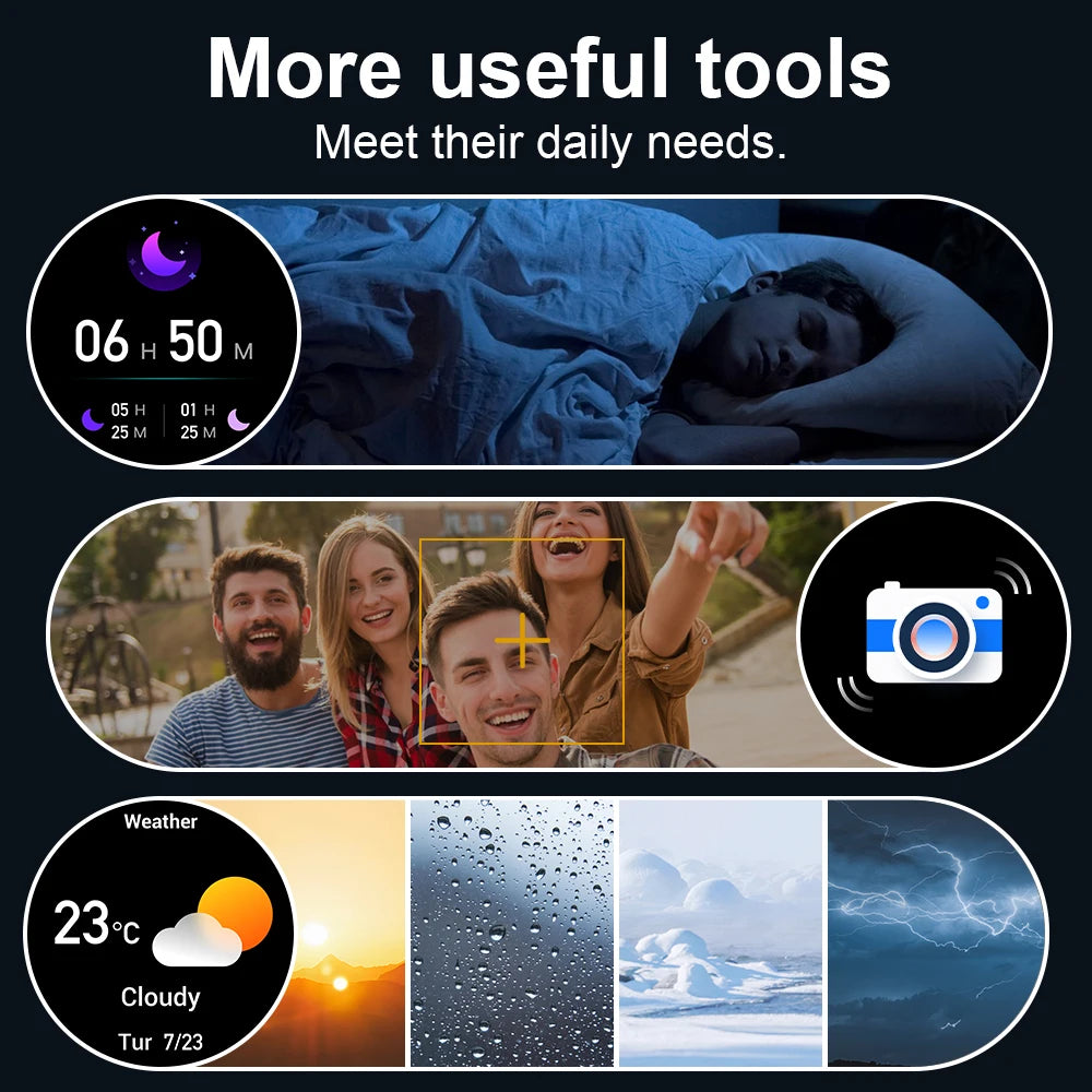 LIGE BW0664 AI Voice Assistant Smartwatch Touch Screen Bt Call  Fitness Multi Sports Monitor Blood Pressure Smart Watch for Men