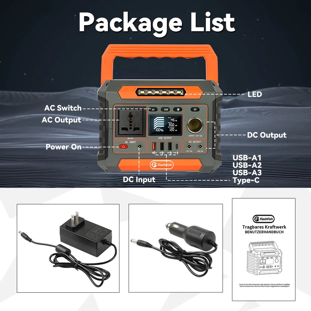 Générateur Portable Flashfish P66A