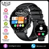 LIGE BW0664 AI Voice Assistant Smartwatch Touch Screen Bt Call  Fitness Multi Sports Monitor Blood Pressure Smart Watch for Men