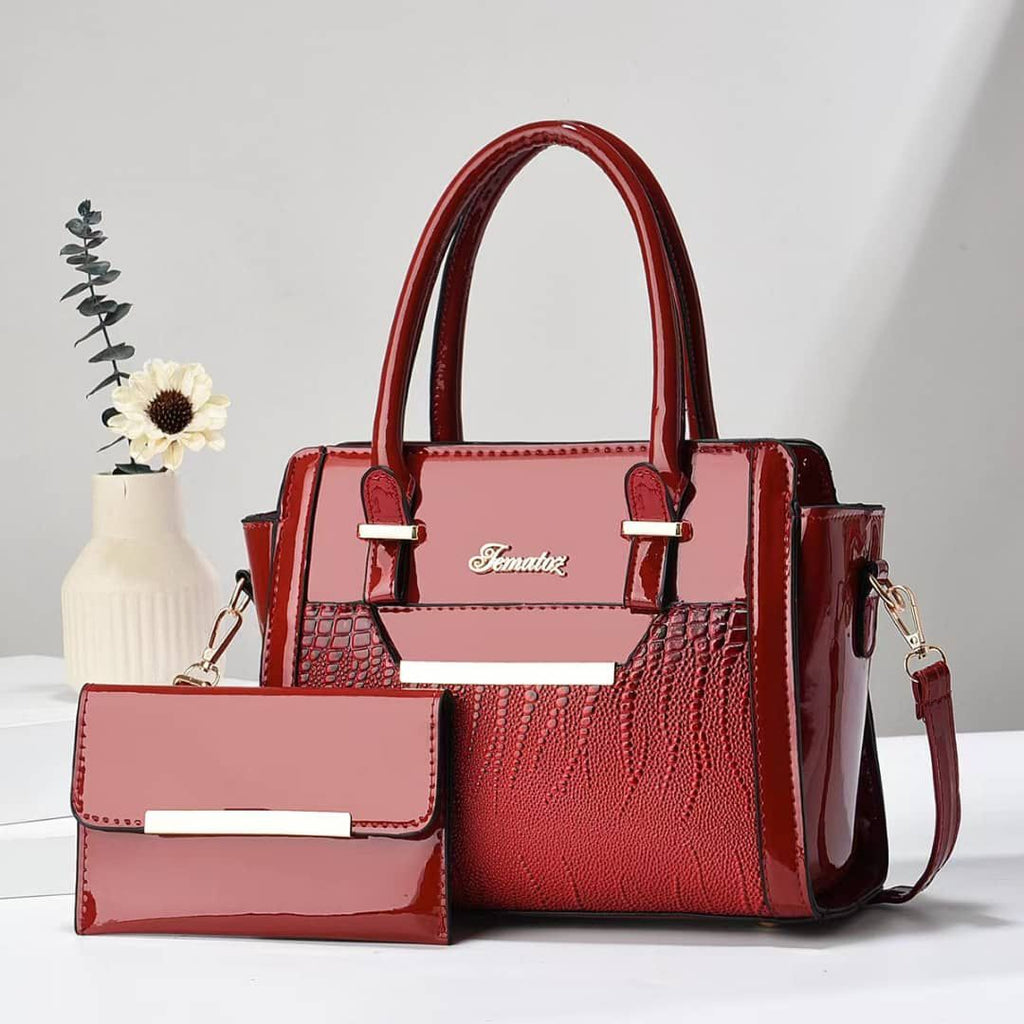 Ensemble sac à main + portefeuille