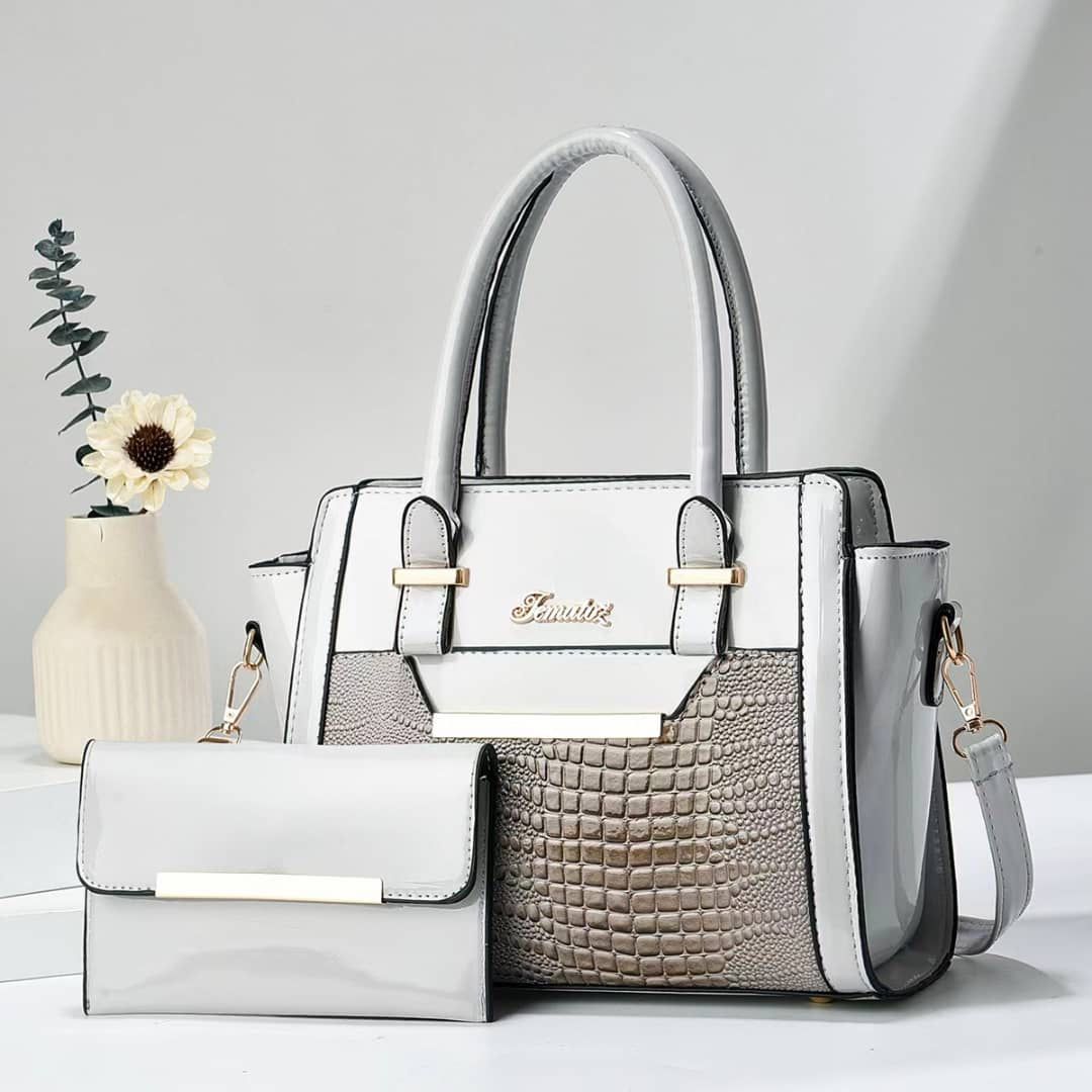 Ensemble sac à main + portefeuille