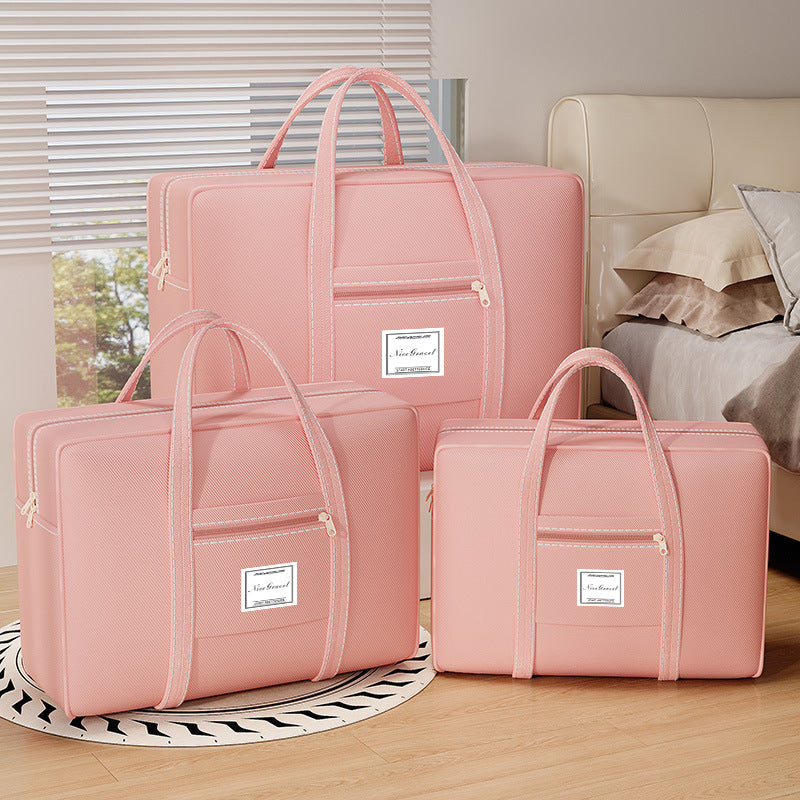 Lot de 3 sacs de rangement rose