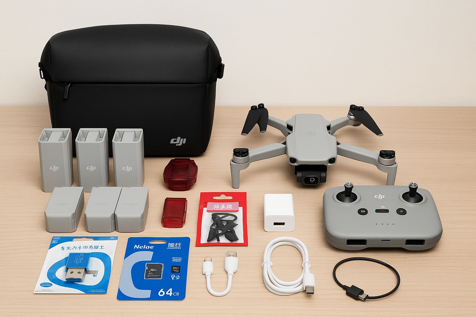Drone DJI Mini 3 –  2 Batteries