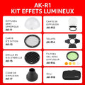 Kit d’accessoires pour flash Godox