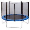 Trampoline de Jardin 2,4M avec Filet de Sécurité – Modèle Compact et Résistant
