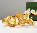 Montres Couple Dorées – Élégance & Harmonie
