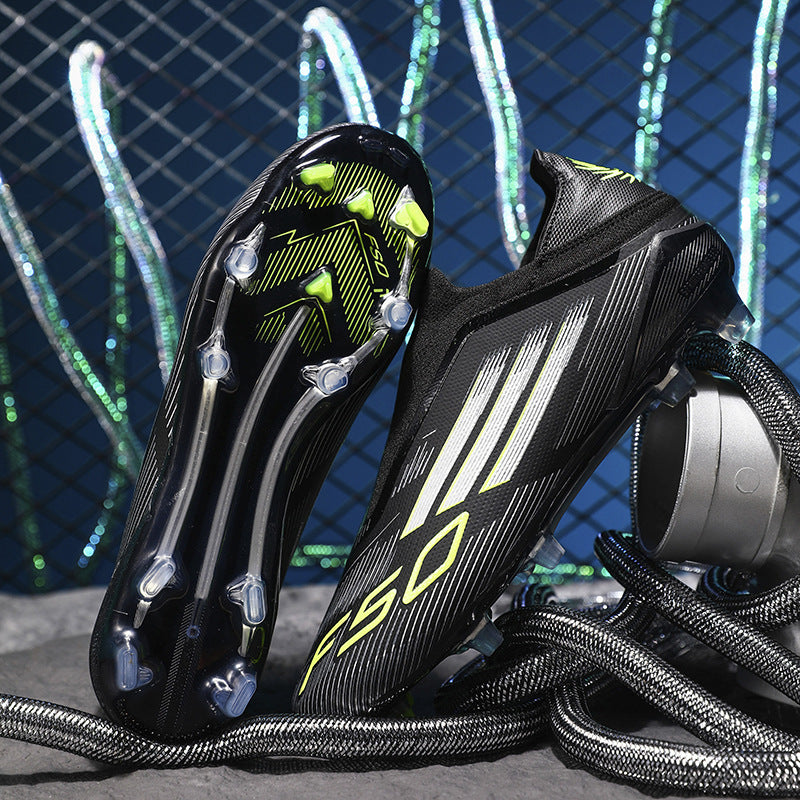 Chaussures de Football Professionnelles F50 – Édition Multicolore Fluorescente