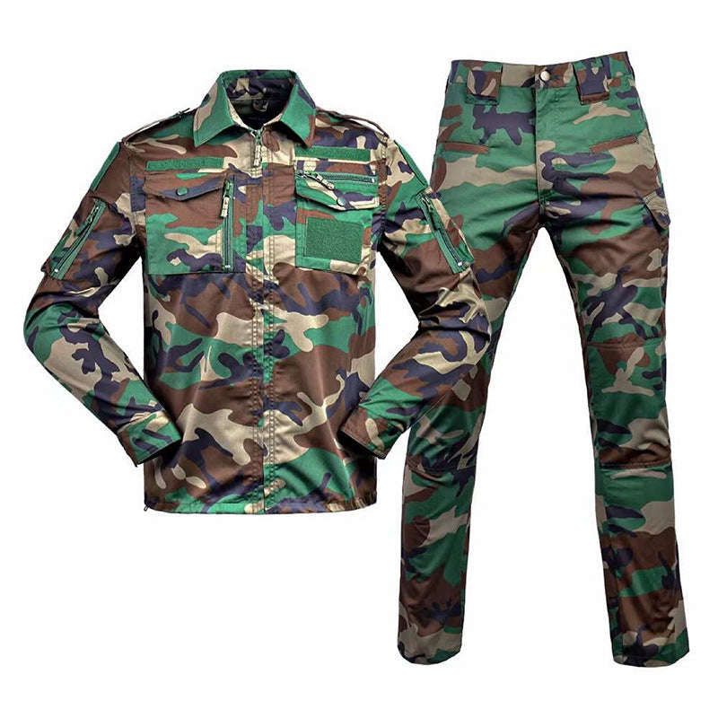 Ensemble Treillis Camouflage Tactique – Veste &amp; Pantalon