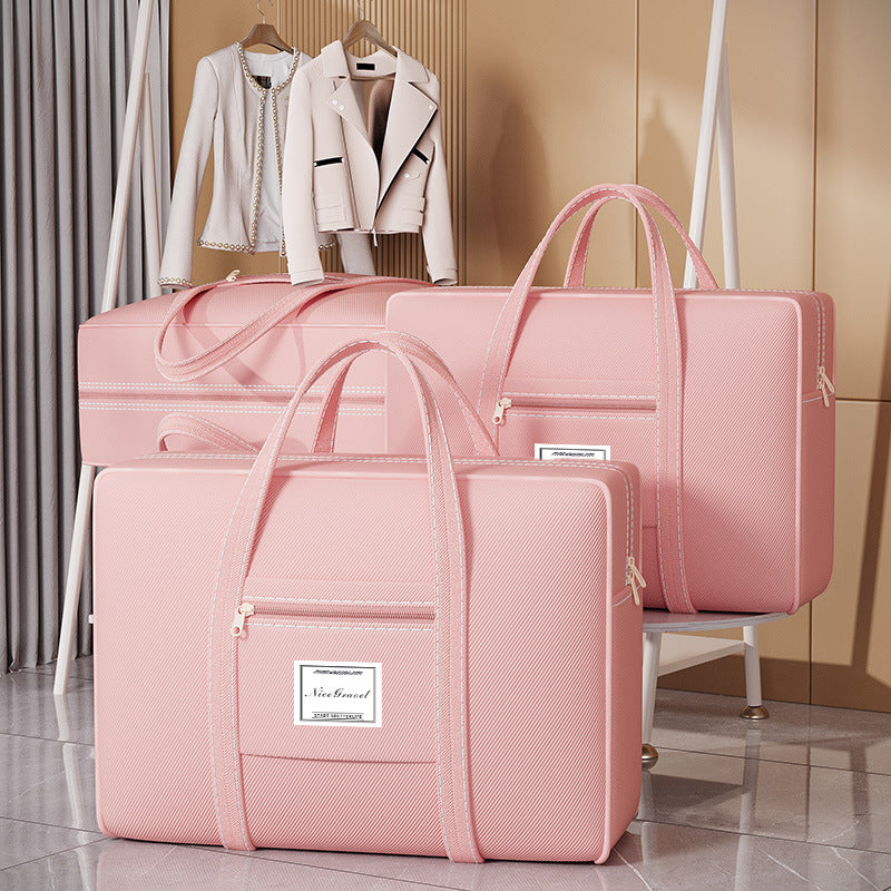 Lot de 3 sacs de rangement rose