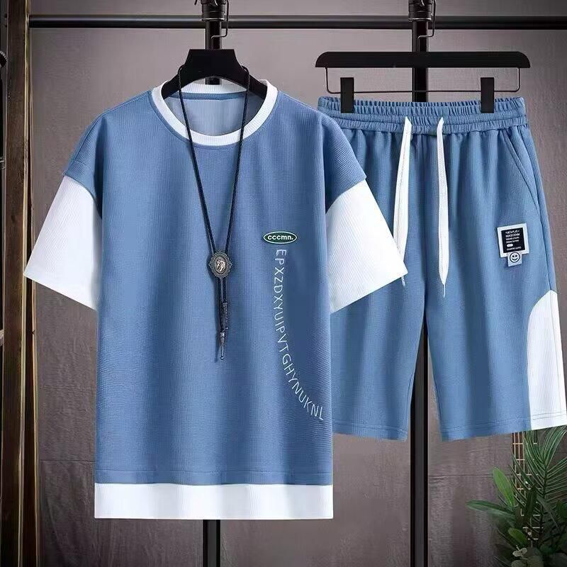 Ensemble Homme Été – T-shirt Oversize + Short Assorti