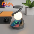 Lampe de Bureau LED Multifonction avec Chargeur Sans Fil