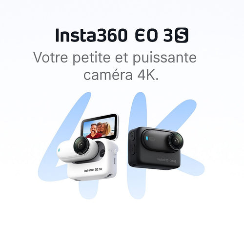 Caméra Ultra-Compacte Insta360 GO 3S (128G)