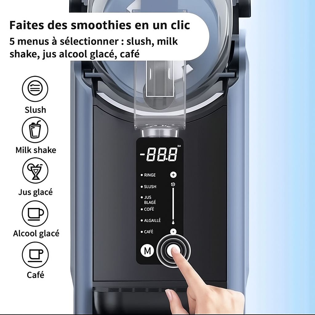 Machine Multifonction pour Smoothies & Boissons Glacées