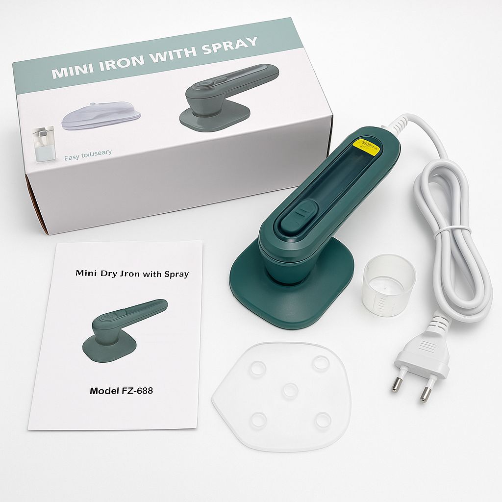 Mini Fer à Repasser Portable – Vapeur et Compact
