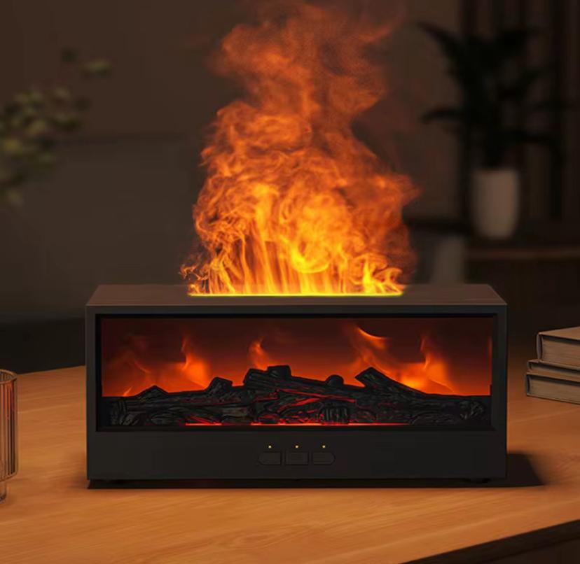 Cheminée Électrique Intelligente avec Télécommande