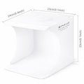 Mini Studio Photo LED Portable PULUZ – Boîte à Lumière 24cm avec 6 Fonds de Couleur