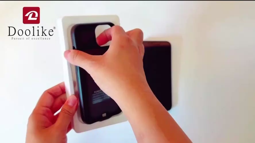 Coque iPhone avec batterie intégrée.