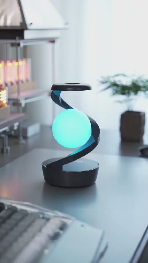 Lampe de Bureau LED Multifonction avec Chargeur Sans Fil