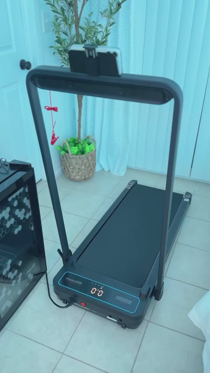Tapis de Course Électrique Pliable avec Support Téléphone